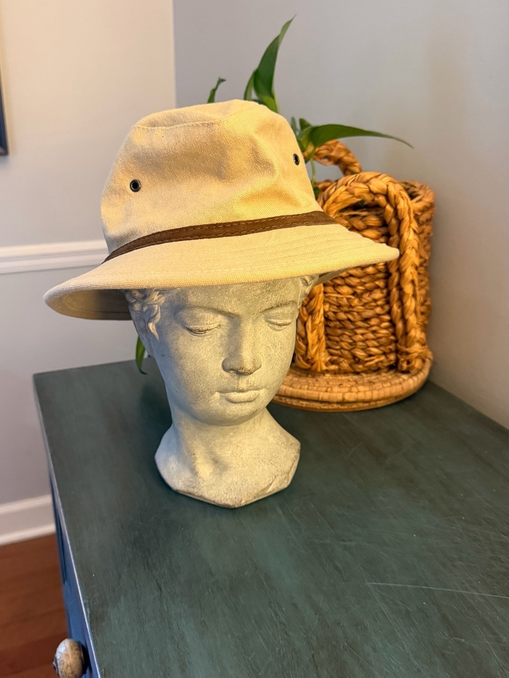 Watership Trading Company vintage canvas safari/boonie hat.